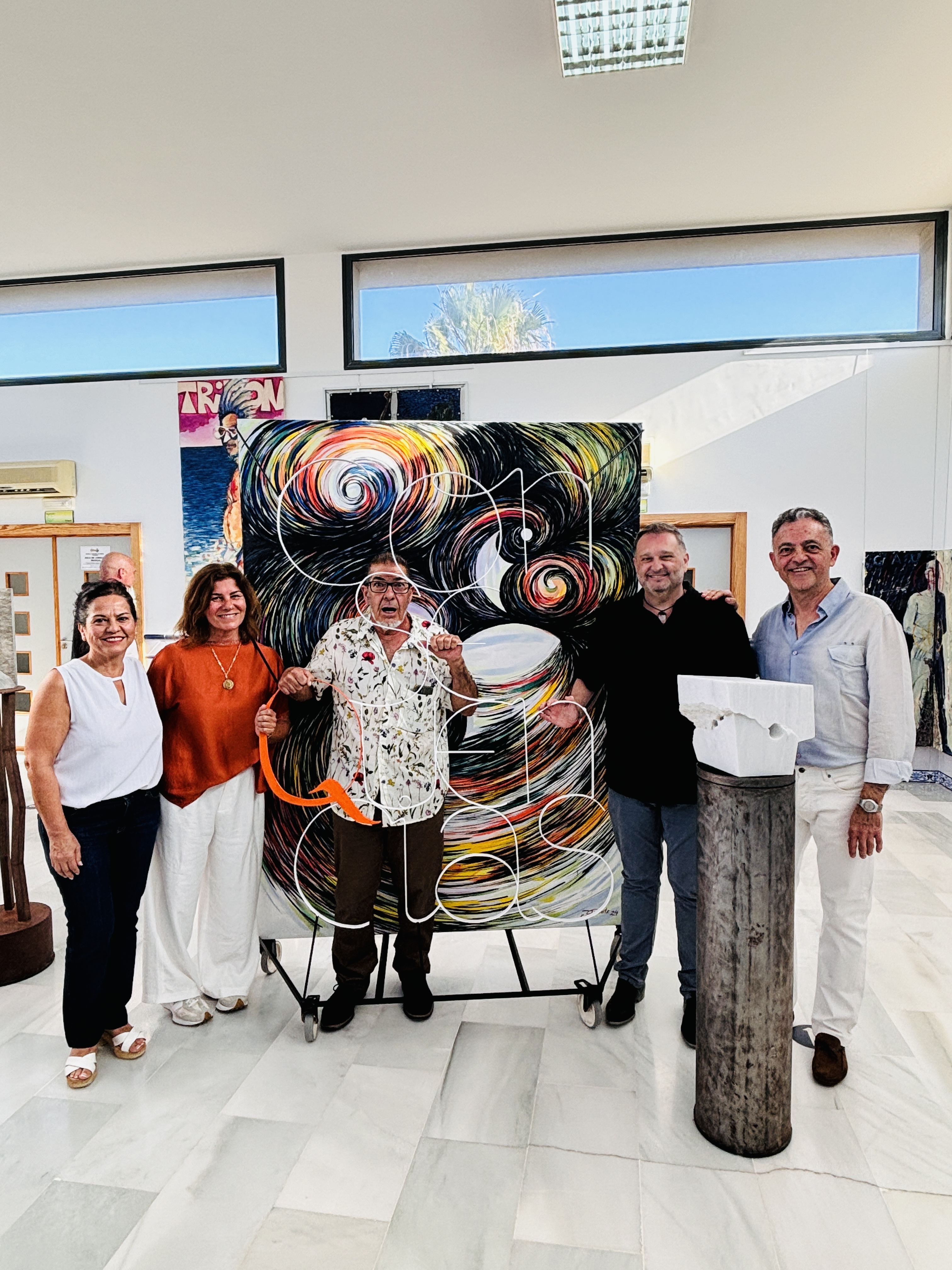 “Consecuencias” la nueva exposición de pintura y escultura que podéis visitar en el Centro Cultural “El Cuartel” de San Juan de los Terreros 